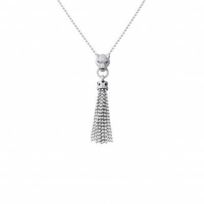 CARTIER PANTHÈRE WHITE GOLD DE CARTIER NECKLACE N7424122